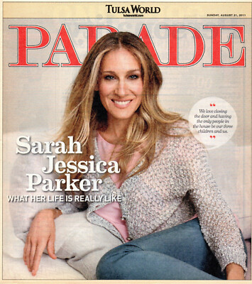 PARADE Magazine August 21 2011 Sarah Jessica Parker Garth Brooks Sara