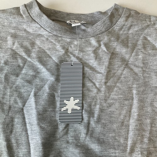 Splendid Long Sleeve Sweatshirt Girls Size 8 Grey Multicolor Stars - Picture 5 of 11
