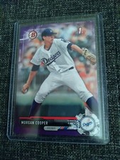 2017 Bowman Draft Purple #BD-30 Morgan Cooper /250 Los Angeles Dodgers