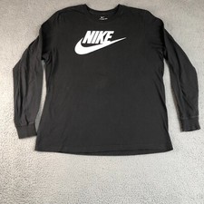 Nike Shirt Mens Extra Large Gray Activewear Performance Sportswear Outdoor Tee
