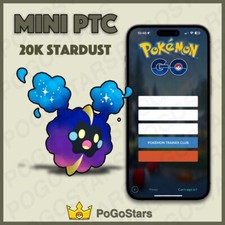 Pokémon Go - Cosmog - Mini PTC 20K Stardust ...