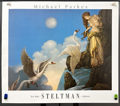 Michael Parkes, The Source, Fantasy Fine Art, Magic Realism Poster