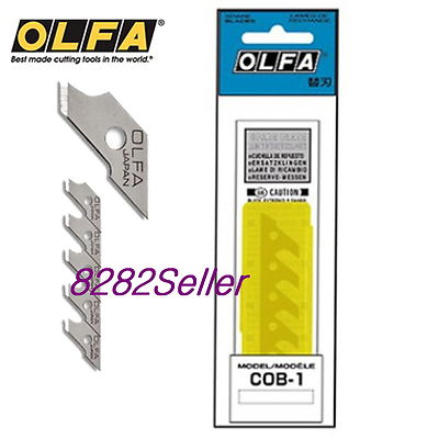OLFA COB-1 Blade 15 blades for compass cutter in a plastic case.CMP-1,CMP-1/DX
