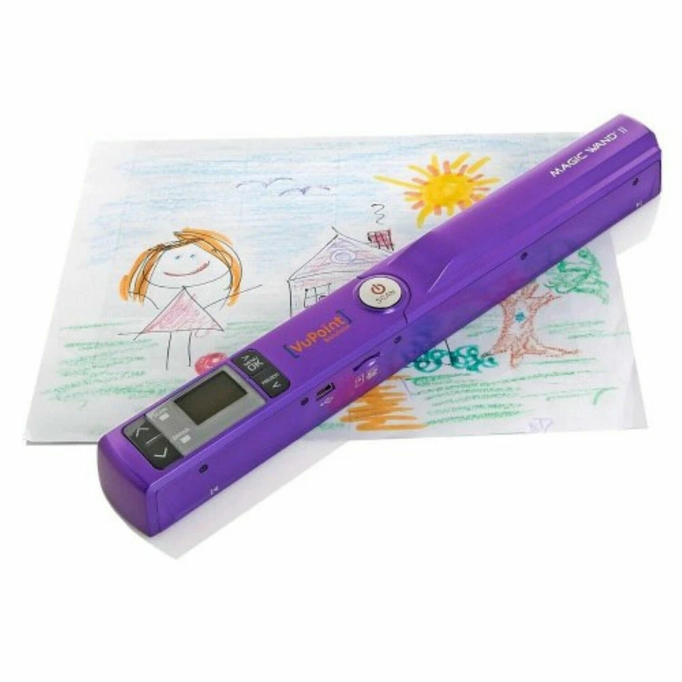 VuPoint Solutions PDS-ST441PU Magic Wand II Portable Scanner High Speed Sensor - Image 3 of 3