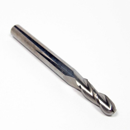 METAL REMOVAL Carbide Ball End Mill 7/32" 3FL M32142 eBay
