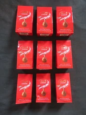 (9) Bag Lot of Lindt Lindor Milk Chocolate Truffles 0.8 Oz Each