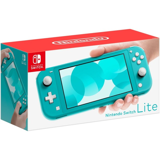 Nintendo Switch Lite Turquoise Handheld Console - Open Box