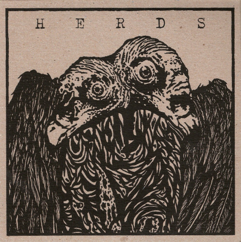 Herds "Full Wolf Moon" 7" on Fashionable Idiots Records - Picture 1 of 1