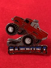 Sampson I Monster Truck collectible lapel pin, tie tack, hatpin museum 4X4