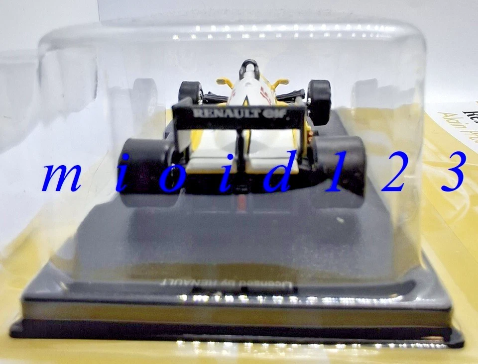 F1 1983 - RENAULT RE40 : Alain PROST - Leyendas de la Formula 1 - 1/43 Die-cast - Immagine 4 di 4
