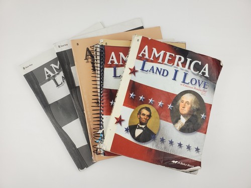 ABEKA 8th Grade History Curriculum AMERICA LAND I LOVE Lot - READ ...