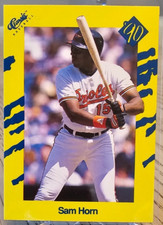 1990 Classic Yellow Sam Horn #T28 Orioles