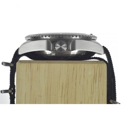Montre Plongeur MWC Hybrid 300m – Quartz Mécanique Hybride, Acier, Bracelet Tissu, Neuve