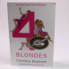 Signed Candace Bushnell Four Blondes Author Of Sex And The City Paperback 2000
