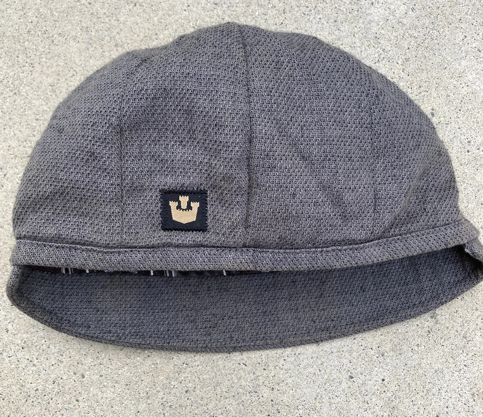 Gorra para mujer Goorin Bros gris aleta lisa logotipo XS forrada de algodón empacable ciudad Foto 2 de 4