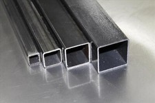 Stahl Profilrohr Stahlrohr Vierkantrohr S235 1,5mm - 5mm Schwarz roh