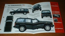 1998 Jeep Cherokee 4.0 Limited Original Imp Brochure Specs Info 98 97 96 95 1998 Jeep Cherokee 4.0 Limited Original Imp Brochure Specs Info 98 97 96 95