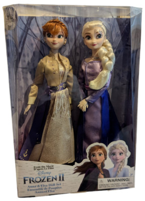 Disney Frozen Elsa & Anna Puppenset Frozen 2 Puppen Elsa Schneekönigin