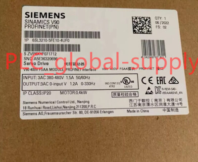 6SL3210-5FE10-4UF0 1PCS Brand New Siemens 6SL3 210-5FE10-4UF0  Fast shipment