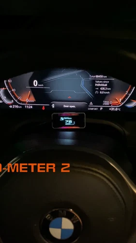 NUEVO medidor de sombra D multi OBD2 indicador de pantalla turbo aumento temperatura voltaje AFR - Vídeo 1 de 1