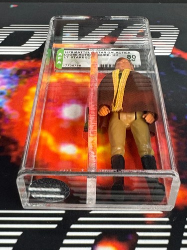 Mattel Vintage 1978 Battlestar Galactica Teniente Starbuck Suelto AFA Grado 80 - Imagen 5 de 11