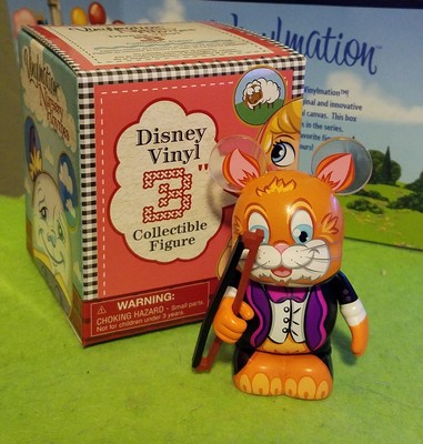 DISNEY Vinylmation 3'' Park Set 1 Nursery Rhymes  Hey Diddle Cat Fiddle w/ Box