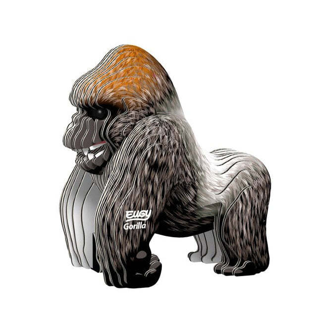 EUGY Gorilla 3D Model Kit Educational STEM Toy Animal Gift Age 6+