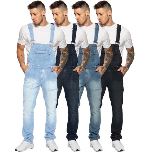 Jeans Mens Dungarees Denim Dungaree 