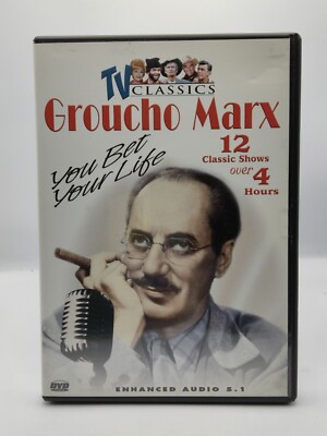 Groucho Marx: You Bet Your Life - 12 Classic Shows (DVD, 2003, Full Frame)
