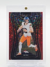 BO NIX 2024 PANINI SELECT SUITE LEVEL RED DISCO PRIZM ROOKIE RC /49 #382 Q7952