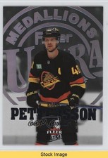 2023-24 Upper Deck Fleer Ultra Medallions Elias Pettersson #M-20 READ 08a0