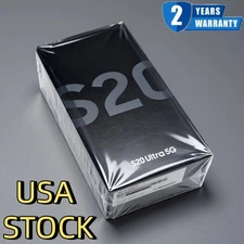 New Sealed Samsung Galaxy S20 Ultra 5G SM-G988U 128GB Unlocked GSM+CDMA US Stock