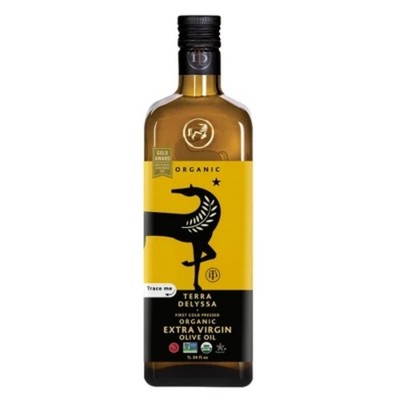 Terra Delyssa 100% Organic Extra Virgin Olive Oil - 34 fl oz