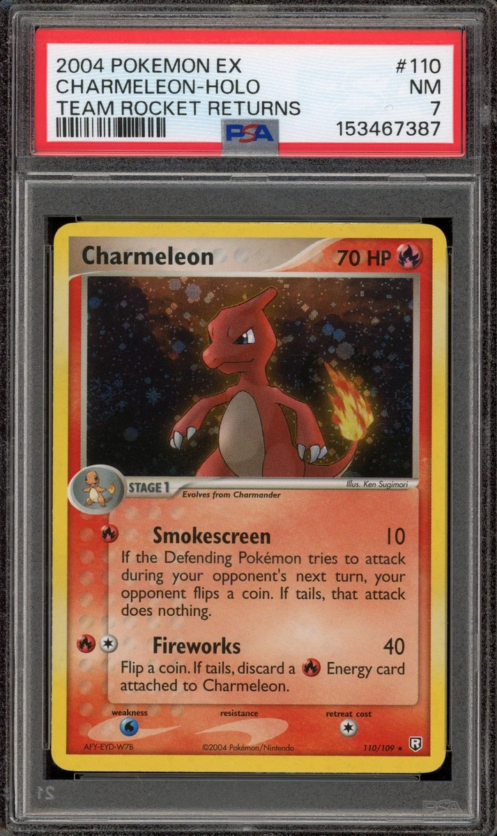 Charmeleon Pokémon TCG Professional Sports Authenticator (PSA