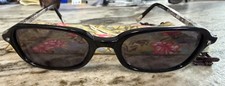 Vintage Brighton Sunglasses Blue Moon Oval Bl...