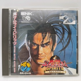 SAMURAI SPIRITS 2 SAMURAI SHODOWN 2 Neo Geo CD SNK Spine card Japan