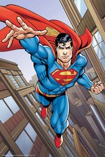 Superman Poster Print 12x18 16x24 DC Comic Character Wall Art Decor