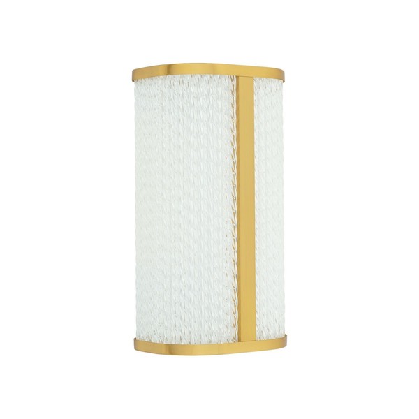 Led Wandleuchte Messing T:11,5 Cm IP44 15 W 4000 K Neutralweiß Wandlampe Bad-image