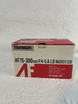Tamron AF 75-300mm f/4-5.6 LD Macro Zoom Telephoto Lens for Canon AF