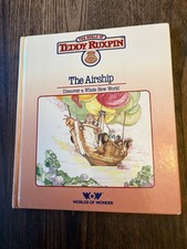 Vintage Teddy Ruxpin Book  The Airship  NO Cassette Tapes