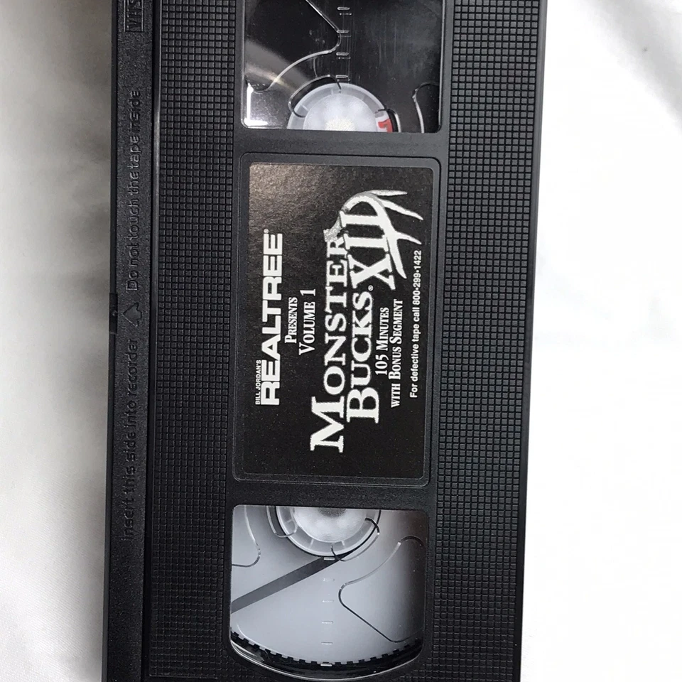 Monster Bucks XII Volume 1 18 Hunts Hunting Video VHS 105 Minutes By Realtree - Image 4 of 4