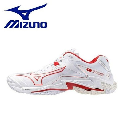 MIZUNO Unisex Volleyballschuhe Wave Lightning Z8 V1GA240060 weiß x rot