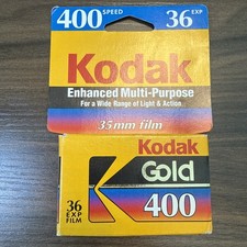 Kodak Gold Ultra 400 Speed 35 mm 36 Exposures Expired 1998