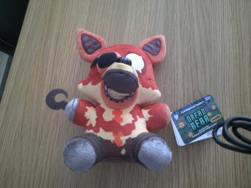 FNAF FIVE NIGHTS AT FREDDY'S DREAD BEAR GRIM FOXY PELUCHE SPEDIZIONE GRATUITA UK - Foto 1 di 3