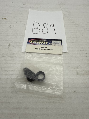 TEAM ASSOCIATED 89061 RC8 SHOCK CAPS FT 89061 - Picture 1 of 1