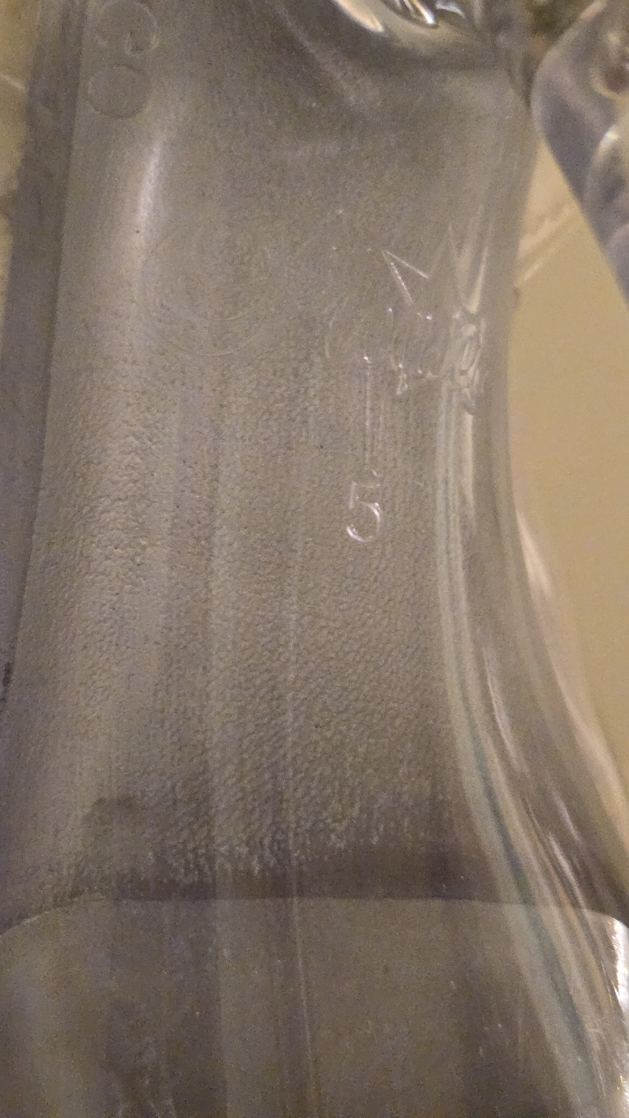 8" Clear Jumbo Stack Platform Stripper High Heels… - image 8