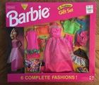Barbie Fashion Gift Set 1992 Mattel Canada #868 6 Complete Fashions Sealed Box