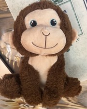 Brown Monkey Plush Toy Huggable