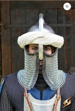 Epic Armoury Persian Warrior Helmet - Steel - Medieval Armor  Persian Helmet 