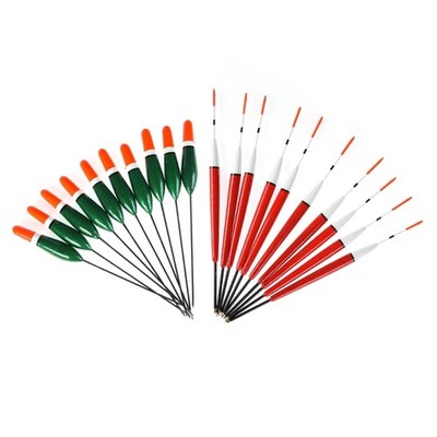 10Pcs Fishing Floats Long Tail Fishing Bobber Buoy Tackle Fishing Float